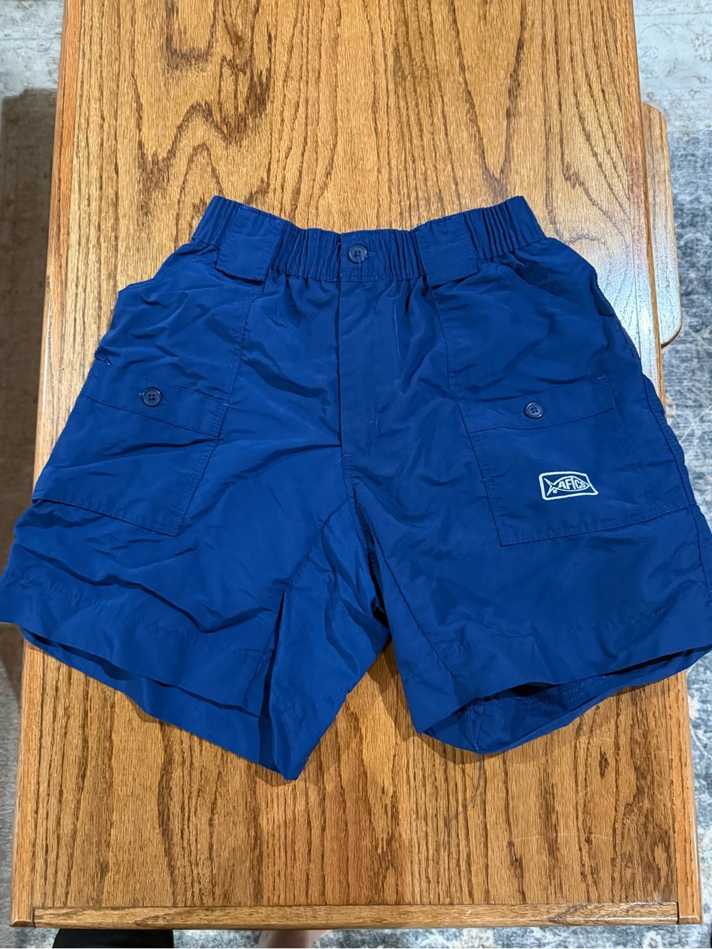 AFTCO Navy Blue Men's Cargo Shorts